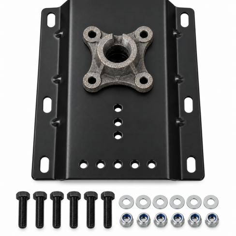 Hydraulic Bracket and Screws For Styling Chairs
