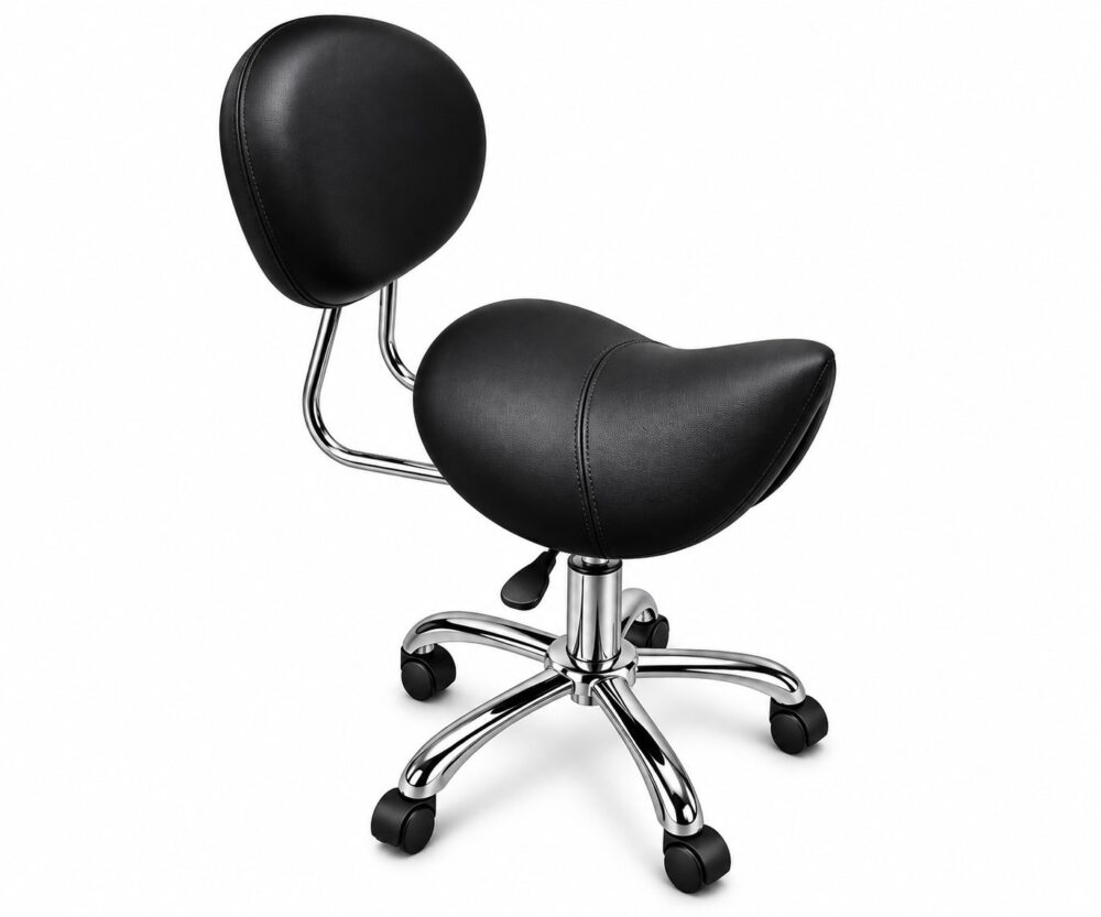 Sam Cutting/Styling Stool | Black