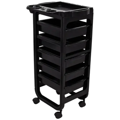 Rome Salon Trolley | Black