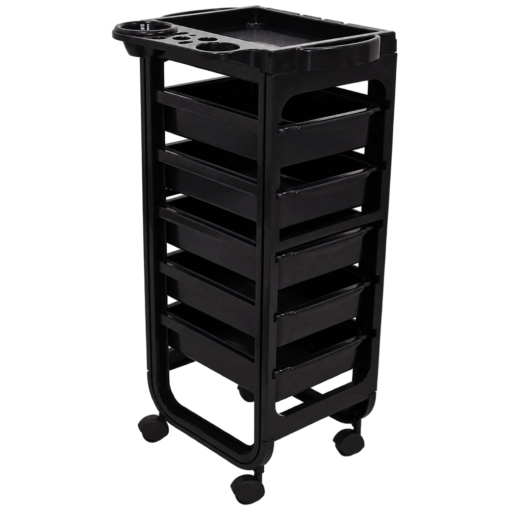 Rome Salon Trolley | Black